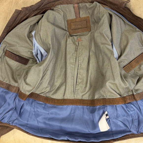 Massimo Dutti Brown Suede Jacket - Picture 6 of 7
